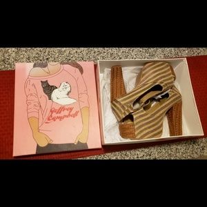 Jeffrey Campbell platforms. Size 10.